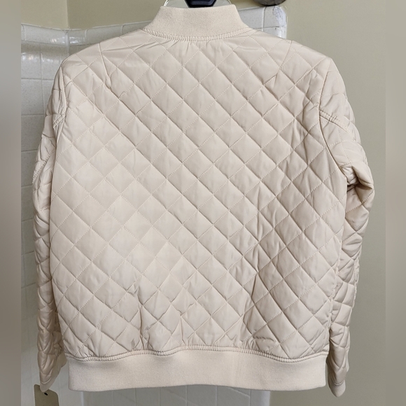 Women's Levi's Quilted Bomber Jacket Size Large - Picture 11 of 12